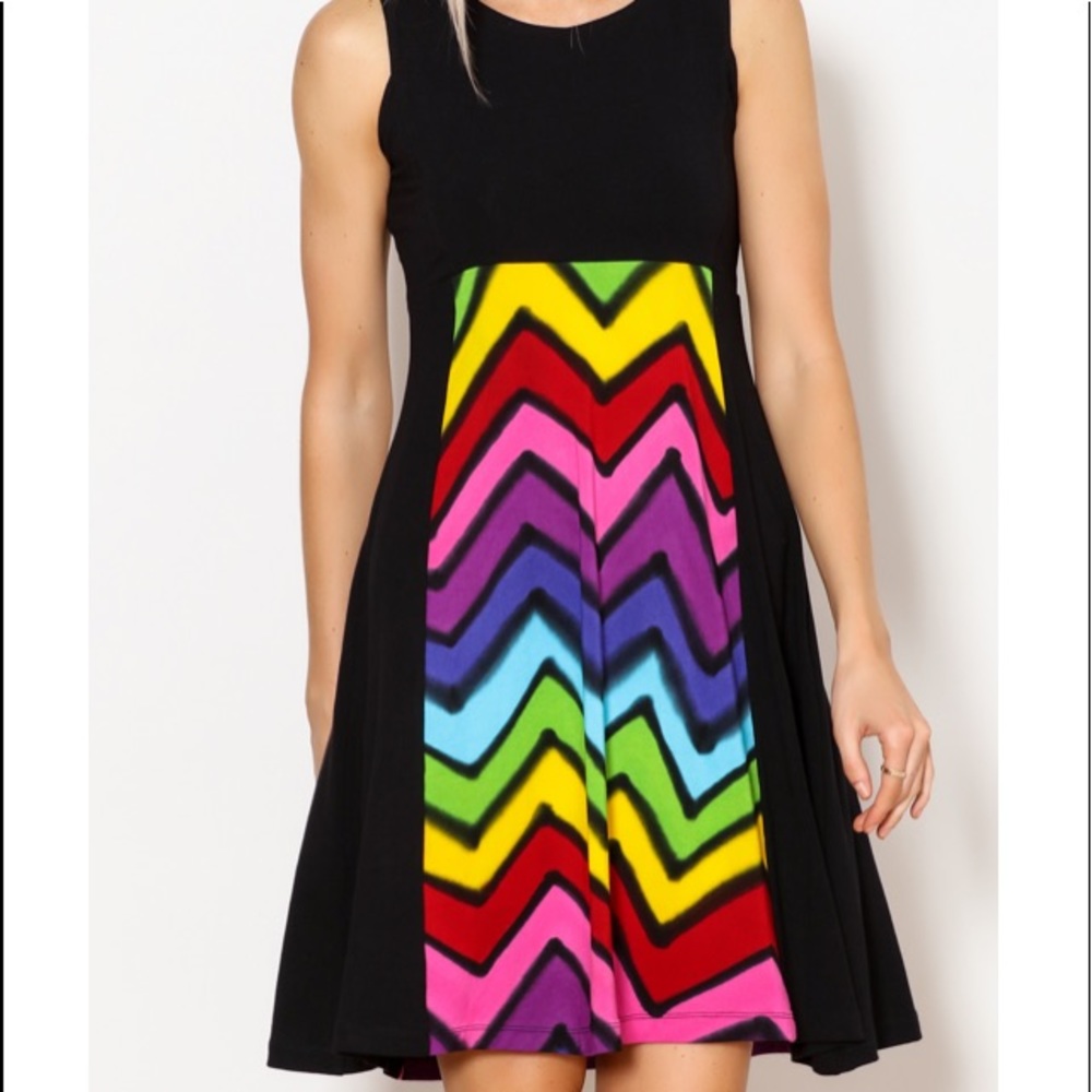 Rock N Karma zig zag dress.